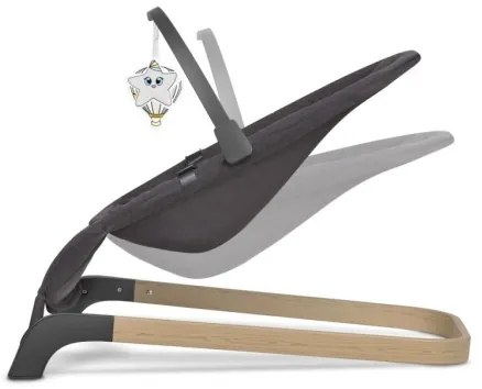 Lionelo - Detská hojdačka JUNE antracit