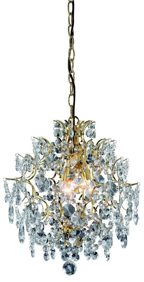 Markslöjd 100524 - Krištáľový luster na reťazi ROSENDAL 3xE14/40W/230V