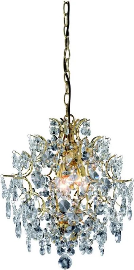 Markslöjd 100524 - Krištáľový luster na reťazi ROSENDAL 3xE14/40W/230V