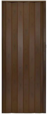 Skladacie dvere 001P hnedé matné G 100 cm
