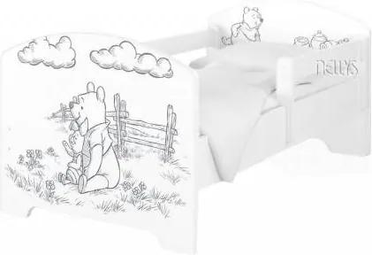 Babyboo Detská posteľ 140 x 70 cm Disney - Medvídek PÚ BabyBoo 111709