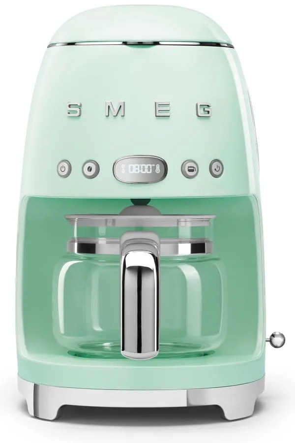Svetlozelený kávovar na prekvapkávanú kávu Retro Style – SMEG