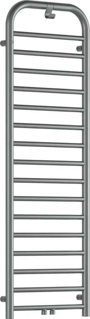 Deante Silia, kúpeľňový radiátor 500x1570 mm, 586W, brúsená oceľ, DEA-AGI_FG51
