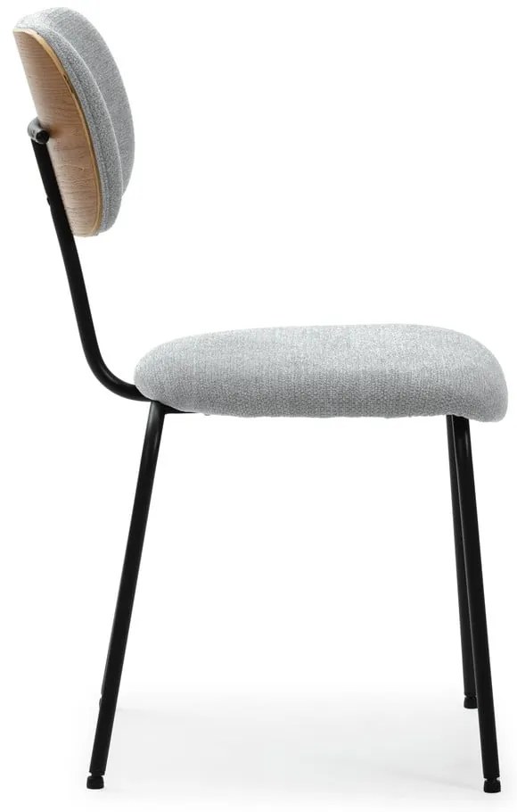 Svetlosivé jedálenské stoličky v súprave 4 ks Dash – Marckeric