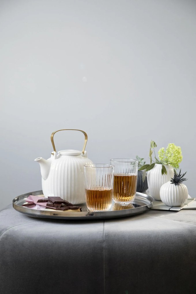 KÄHLER Porcelánová čajová kanvica Hammershøi White 1,2 l