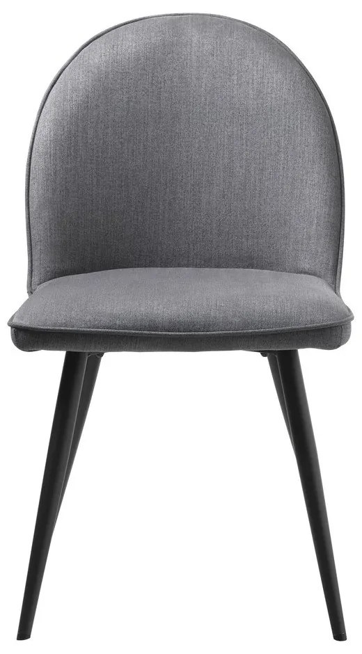 Sivá jedálenská stolička Minto – Unique Furniture