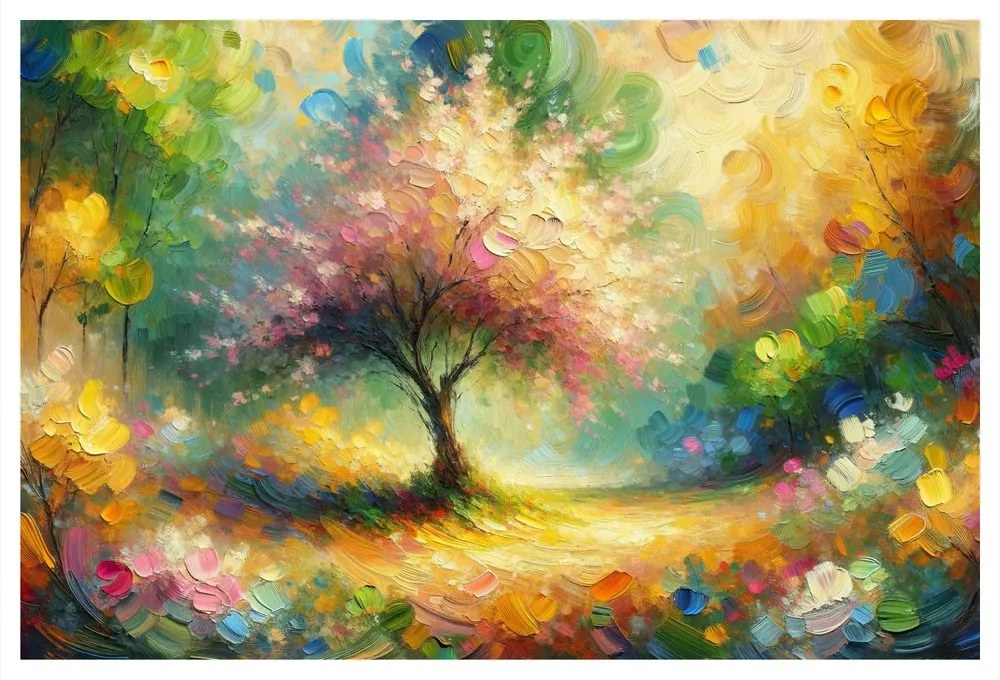 Obraz strom života v rozkvete