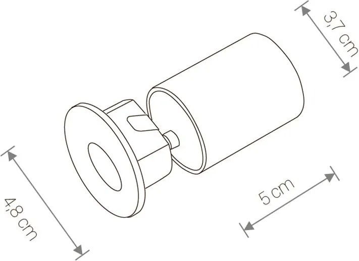 Schodiskové svietidlo Nowodvorski OIA LED 9102