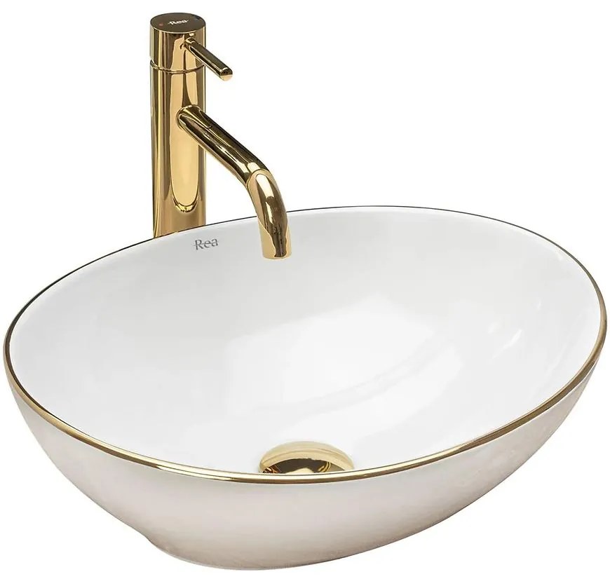 Umývadlo na dosku Sofia Gold Egde