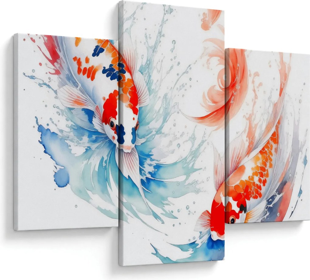Obraz - Ryby (90x60 cm)
