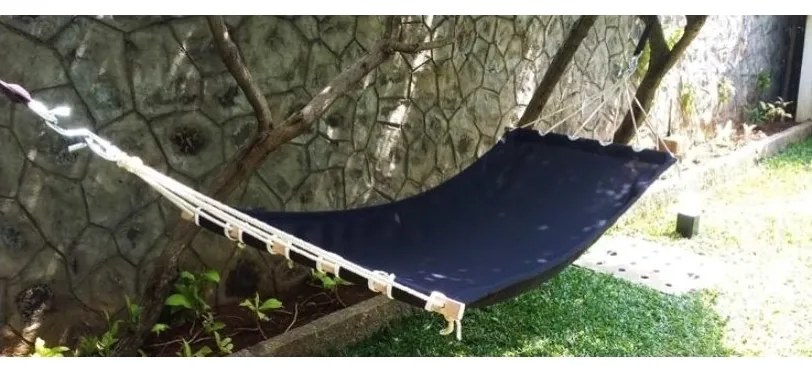 Hojdacia sieť Airmesh pre jedného, čierna