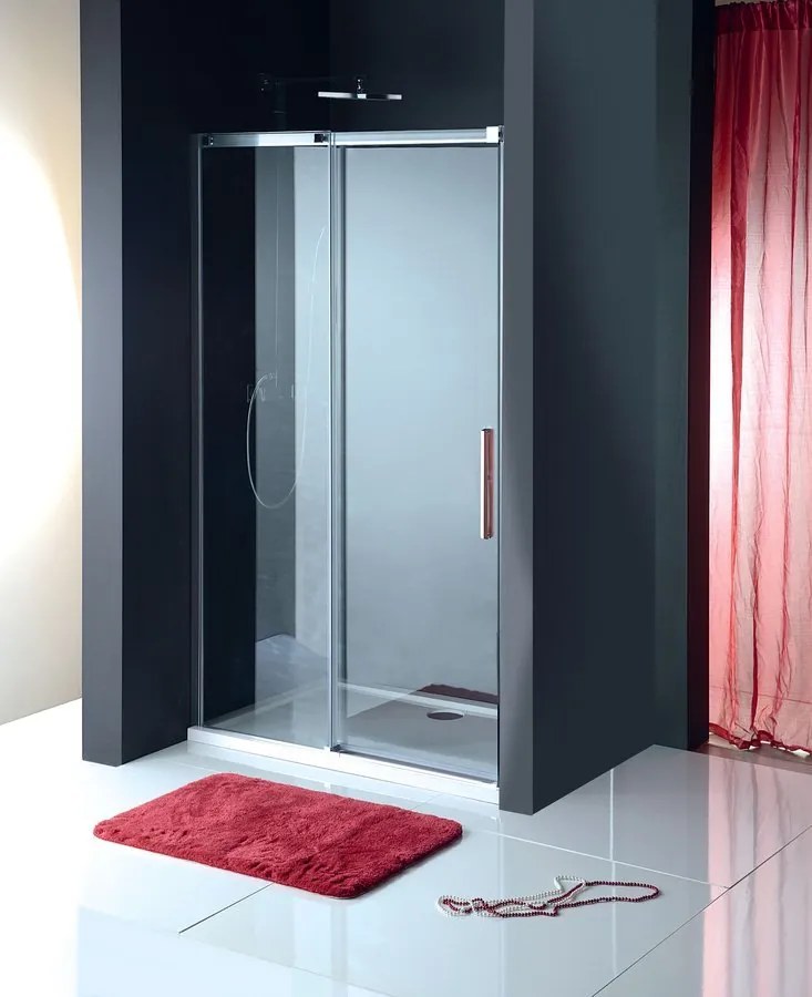 Polysan, ALTIS LINE BLACK sprchové dvere 1270-1310mm, výška 2000mm, sklo 8mm, AL4012B