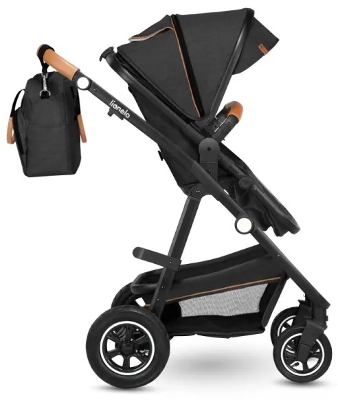 Lionelo - Kombinovaný kočík 2v1 AMBER Grey Graphite