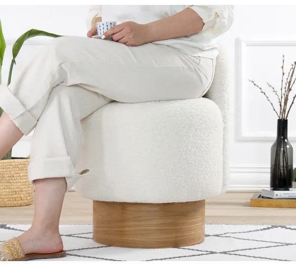 Detské kresielko RIKI 40x47 cm biele