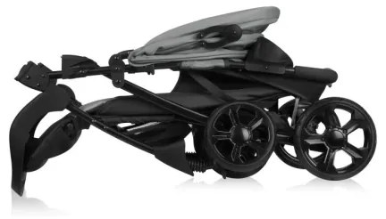 Lionelo - Športový kočík EMMA PLUS šedá/čierna