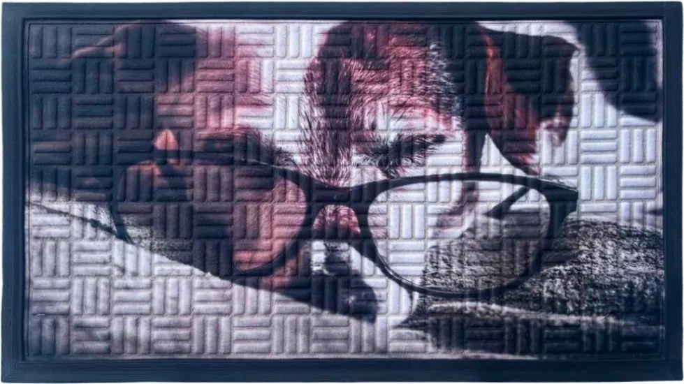 Home Elements Rohožka Pes s okuliarmi