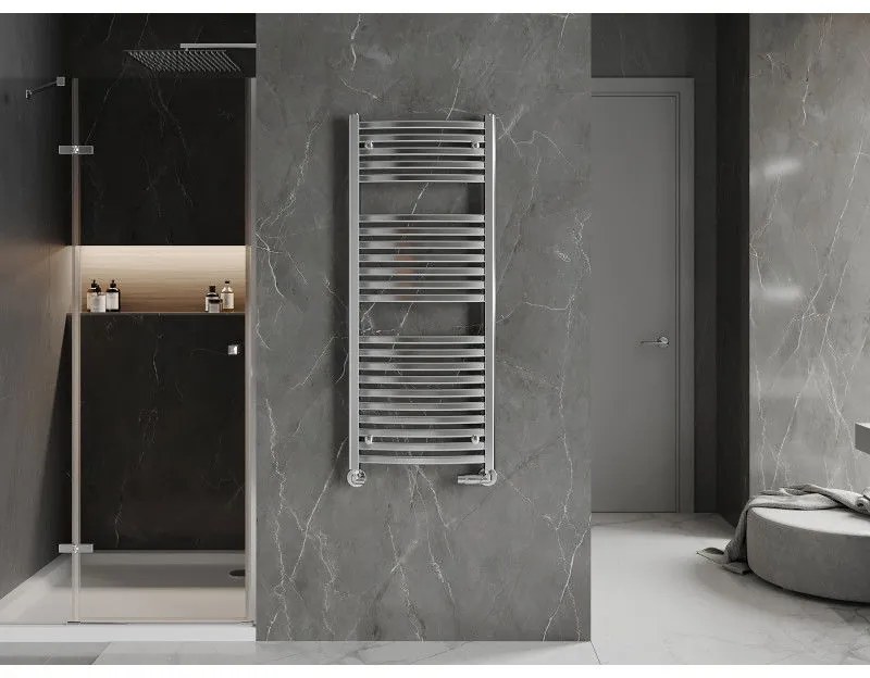 Mexen Helios, vykurovacie teleso 1200 x 500 mm, 448 W, chrómová, W103-1200-500-00-01