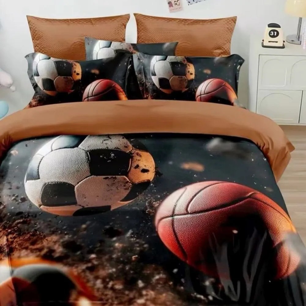 Obliečky PULLA SPORTS 3-dielna sada 140x200 cm