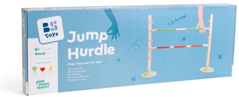 Drevená atletická prekážka - trénujte skoky