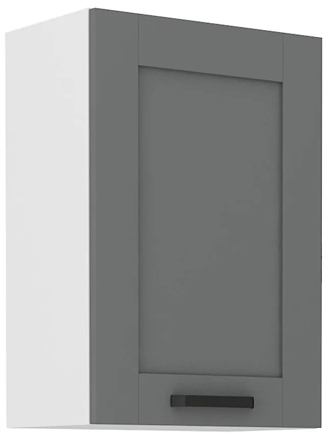 Kuchynská skrinka Luna dustgrey/biela 50G-72 1F