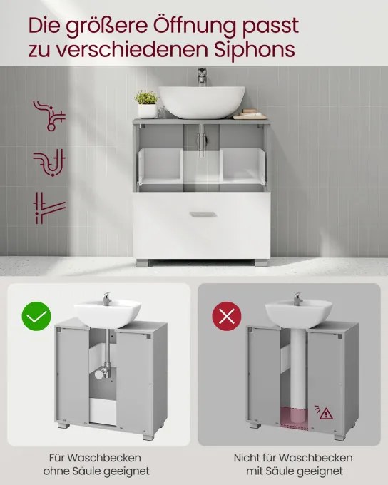 Skrinka pod umývadlo BBK520GD01