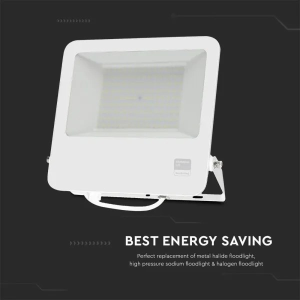 LED Reflektor SAMSUNG CHIP LED/100W/230V 6400K IP65 biela