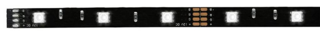 Paulmann YourLED Eco LED pásik čierny 1 m RGB