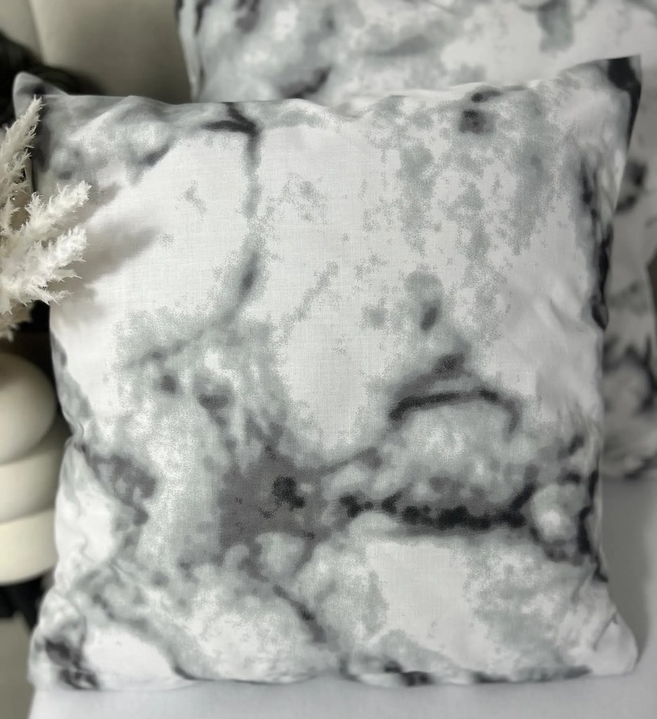 INTERMEDIC SK Posteľná obliečka Mramor White na vankúšik 40x40cm