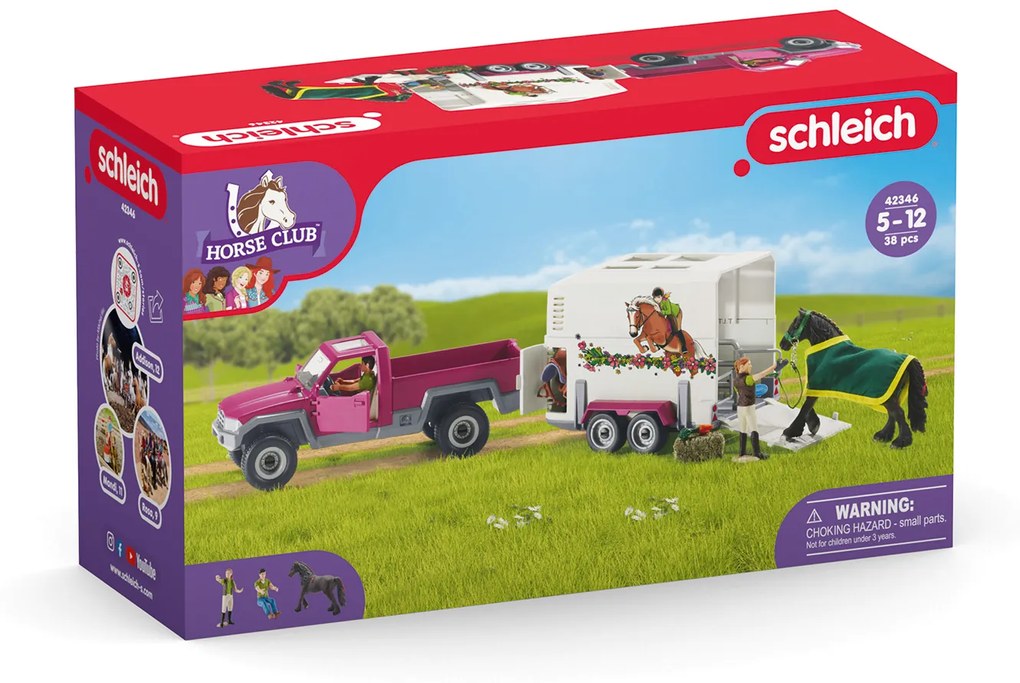 Schleich 42346 Auto s konským prívesom Horse Club (100348462)