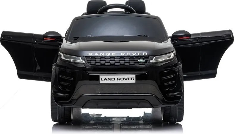 LEAN CARS Elektrické autíčko Range Rover Evoque čierne