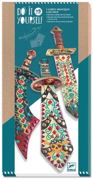 Djeco DIY Vyrob si sám Pirátske meče