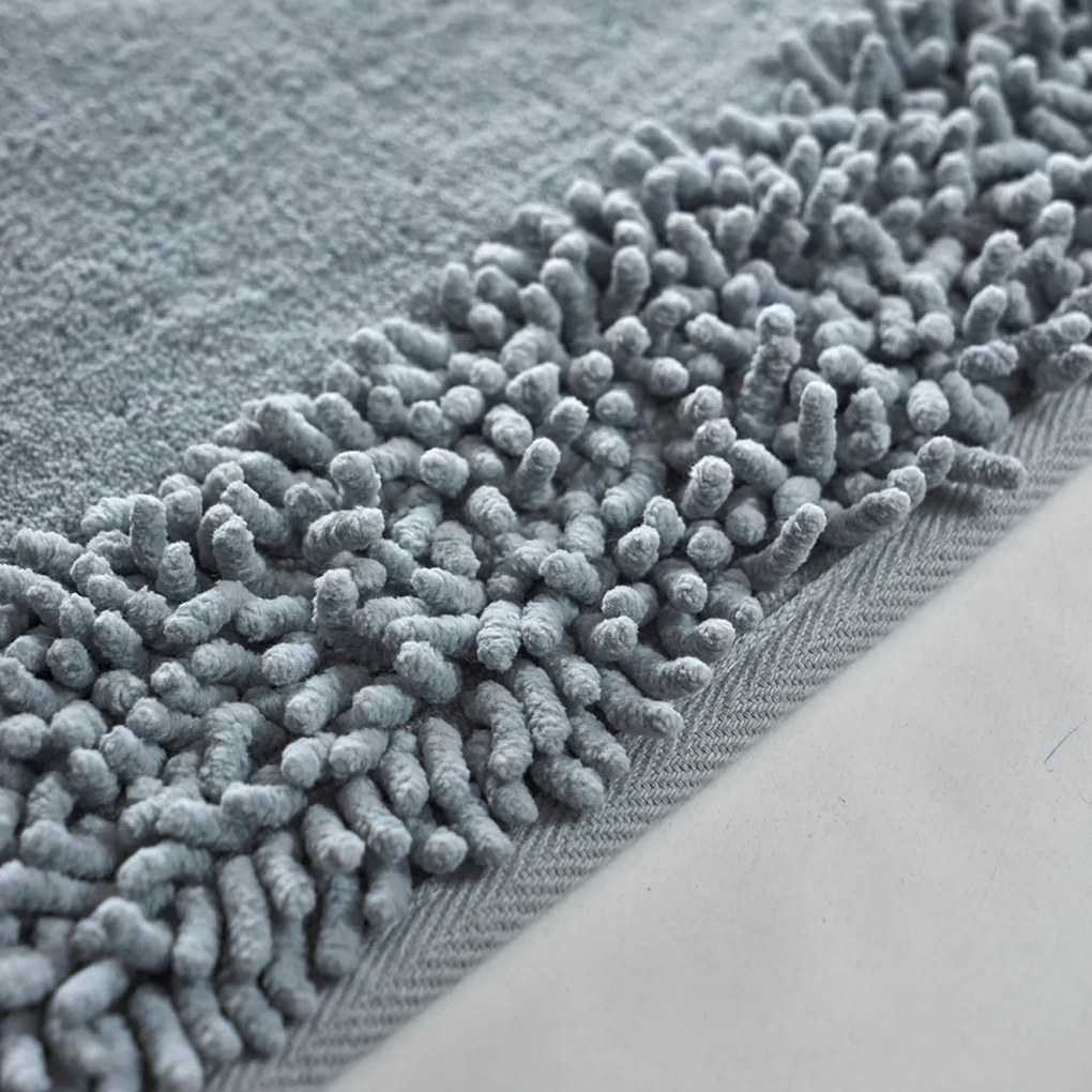 Sada 2 kusů koupelnových předložek Oriental Gray šedá