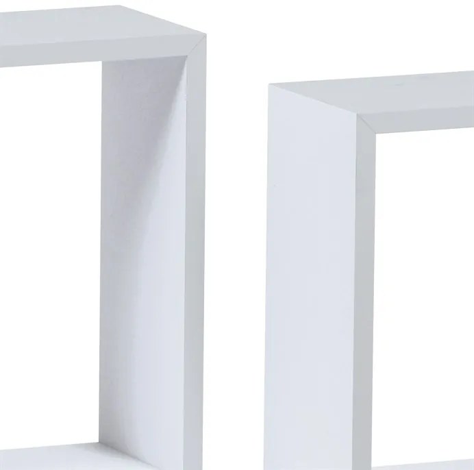 BONTEC Polička, mdf, čierna, P-008 BK Farba: Hnedá