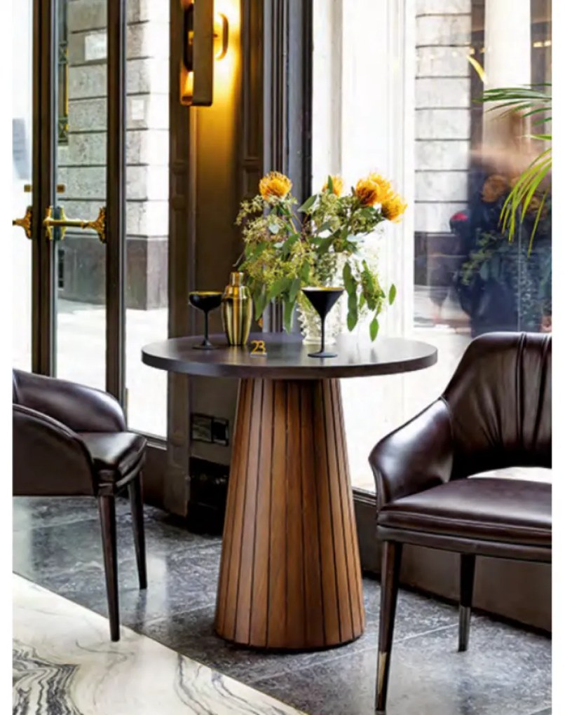 CORDOBA H75 DIZAJNOVÝ STÔL Ø 80cm