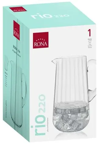 Rona sklenený džbán Rio 2,2 l