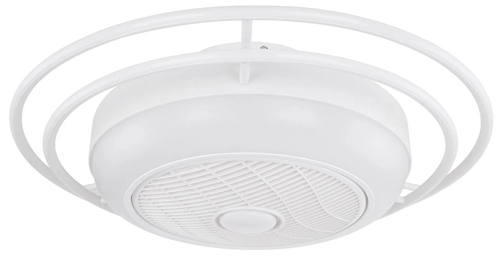 LED stropný ventilátor Romario Ø 76cm, 3 kruhy CCT