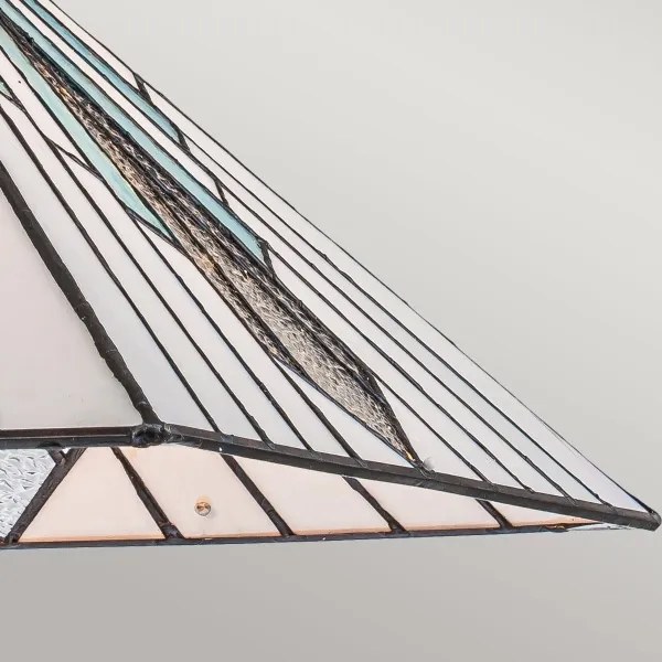 Elstead TF-ALDERLEY-P - Závesný luster Tiffany ALDERLEY 1xE27/60W/230V