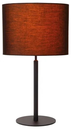 Lucide 45509/81/30 - Stolná lampa MAYA 1xE27/40W/230V čierna