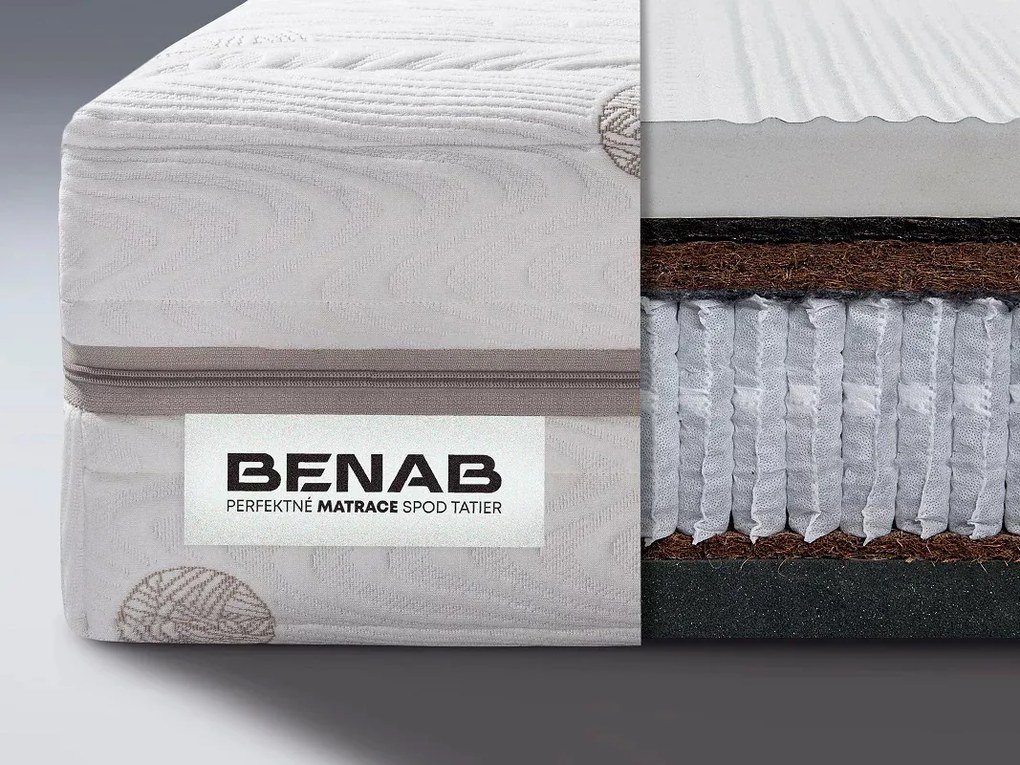 Taštičkový matrac Benab Hermes LTX S2000 200x90 cm (T4/T5). Akcia -10%. Vlastná spoľahlivá doprava až k Vám domov. 763579