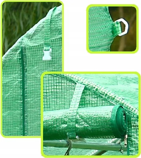 Záhradný fóliovník 2,5x5m BIELY + darček