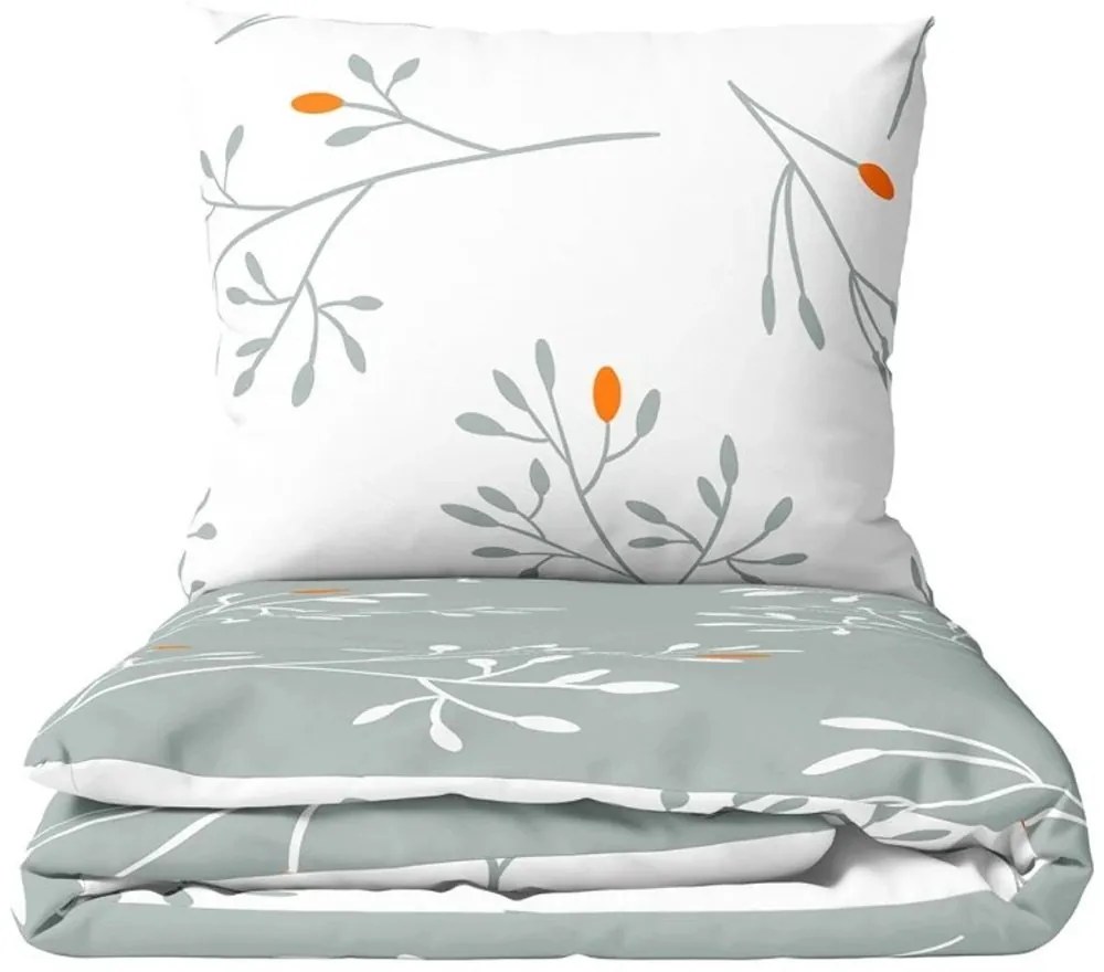 Bavlnené posteľné obliečky Winter - 100% bavlna Renforcé - 70x90 cm + 140x200 cm