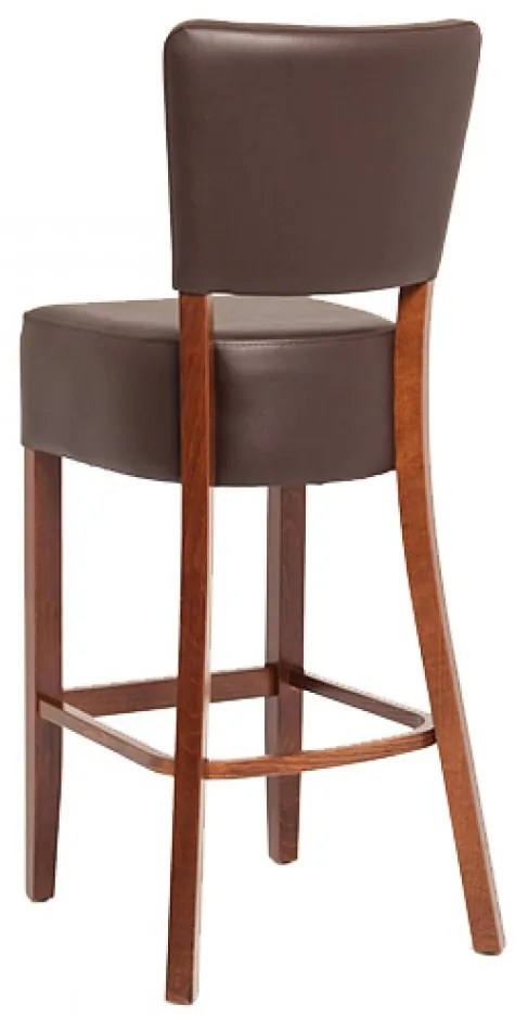 JACK BAR  DREVENÁ STOLIČKA S ČALÚNENÍM JACK BAR