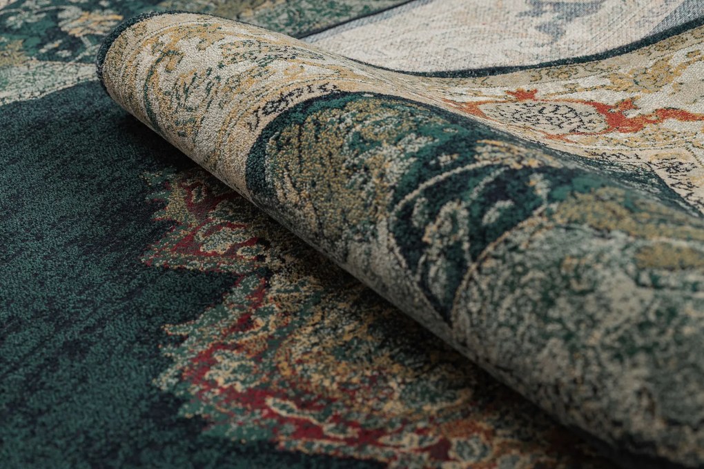 Koberec vlnený POLONIA Palazzo, granátový