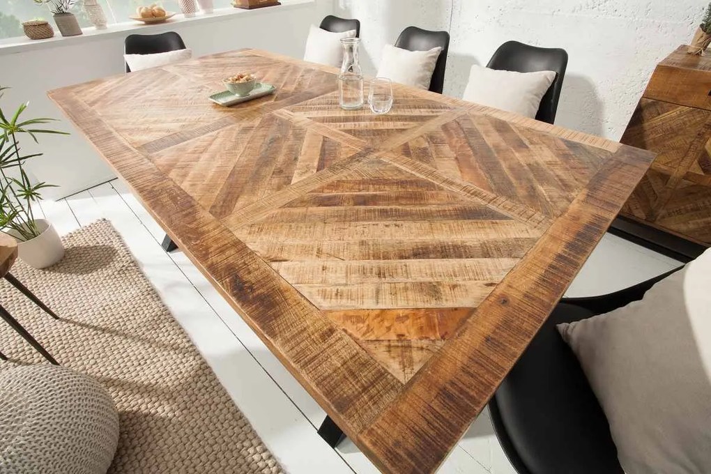 Dizajnový jedálenský stôl Allen Home 200 cm, mango