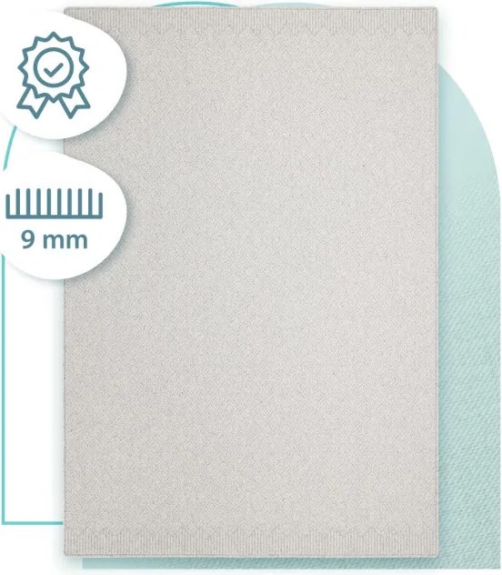 Koberec Agnella Noble Wito svetlosivý