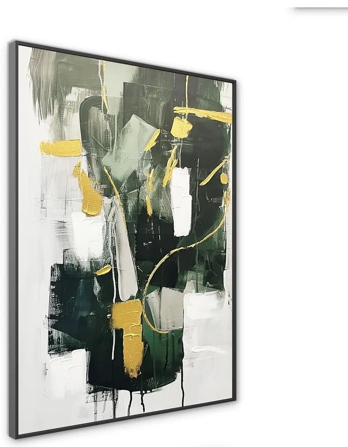 Obraz s ručne maľovanými prvkami 70x100 cm For – Styler