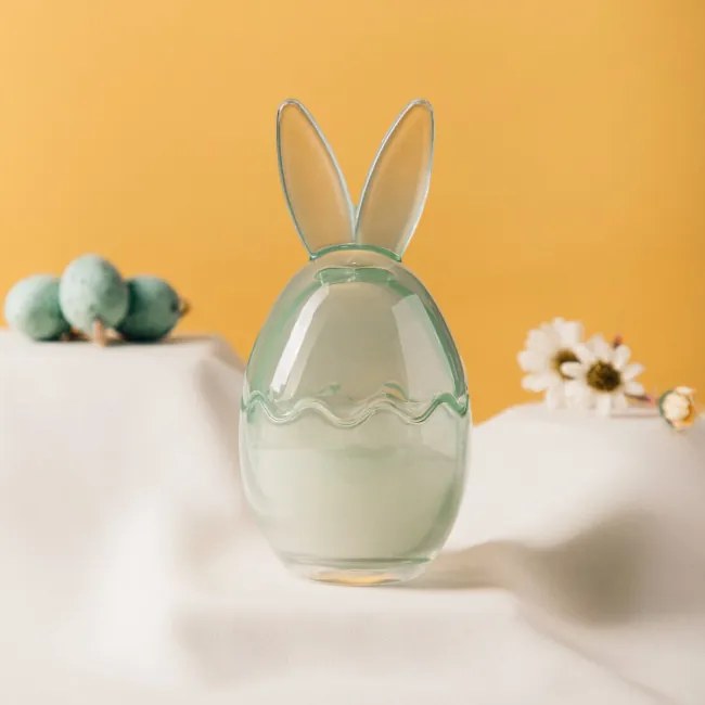 Veľkonočná sviečka RABBIT zelená 732102