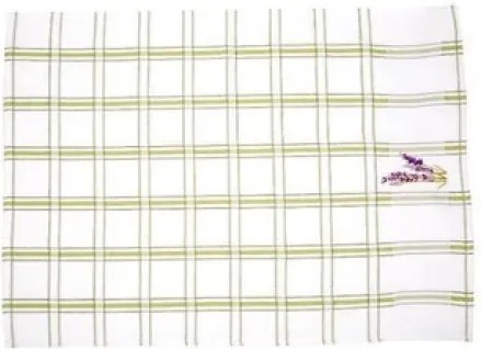 Kuchynská utierka Lawenda, zelená%