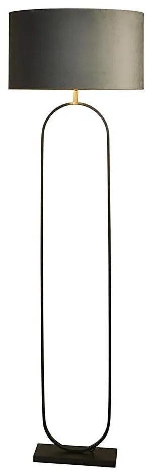 Searchlight EU95101DGY - Stojacia lampa MODISH 1xE27/60W/230V šedá