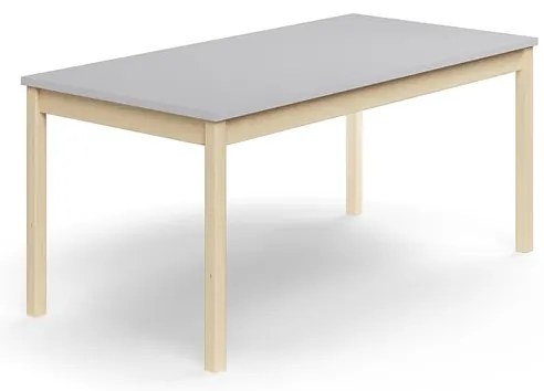 Stôl DECIBEL, 1600x800x720 mm, akustický HPL, breza/šedá